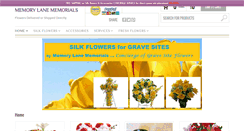 Desktop Screenshot of grave-flowers.com